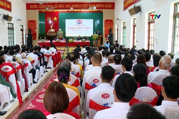 Đại hội đại biểu Đảng bộ xã Hồ Vương lần thứ nhất, nhiệm kỳ 2025 – 2030