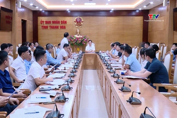 Tháo gỡ khó khăn, vưỡng mắc các dự án do Bộ Nông nghiệp và Môi trường đầu tư trên địa bàn Thanh Hóa