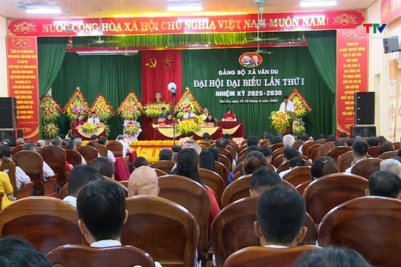 Đại hội đại biểu Đảng bộ xã Vân Du lần thứ I, nhiệm kỳ 2025 - 2030