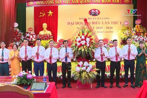 Đại hội đại biểu Đảng bộ xã Hà Long lần thứ I, nhiệm kỳ 2025 - 2030