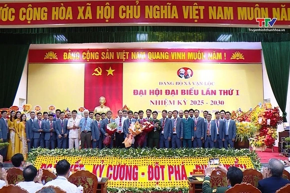 Đại hội đại biểu Đảng bộ xã Vạn Lộc lần thứ I, nhiệm kỳ 2025-2030
