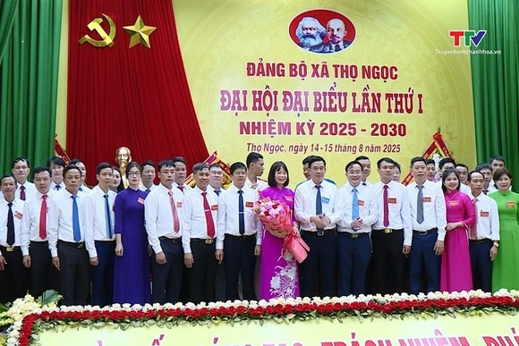 Đại hội đại biểu Đảng bộ xã Thọ Ngọc lần thứ I, nhiệm kỳ 2025-2030