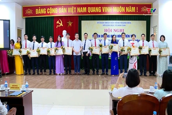Thanh Hoá tuyên dương 142 điển hình tiên tiến ngành Giáo dục & Đào tạo giai đoạn 2020 - 2025