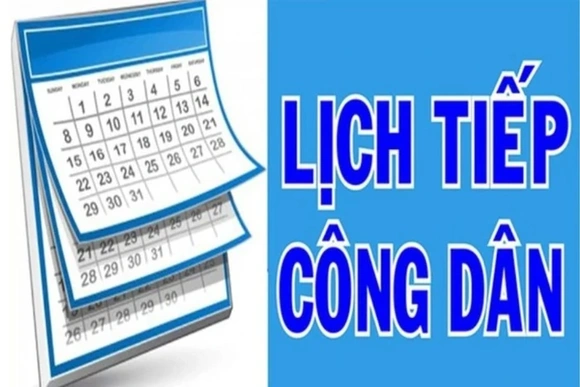 Thông báo thay đổi thời gian tiếp dân, đối thoại với dân định kỳ tháng 8/2025 của đồng chí Bí thư Tỉ