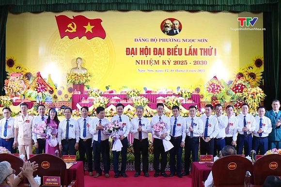 Đại hội đại biểu Đảng bộ phường Ngọc Sơn lần thứ I, nhiệm kỳ 2025-2030