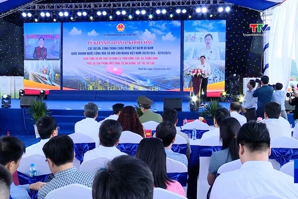 Cả nước đồng loạt khởi công, khánh thành 250 dự án, công trình chào mừng 80 năm Cách mạng tháng Tám 