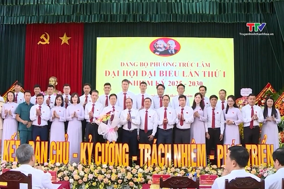Đại hội đại biểu Đảng bộ phường Trúc Lâm lần thứ I
nhiệm kỳ 2025 - 2030