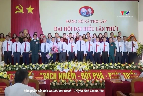 Đại hội đại biểu Đảng bộ xã Thọ Lập, lần thứ nhất, nhiệm kỳ 2025 – 2030