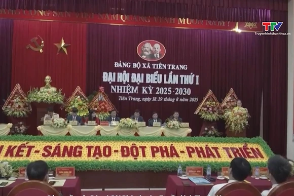 Đại hội đại biểu Đảng bộ xã Tiên Trang lần thứ I, nhiệm kỳ 2025 – 2030