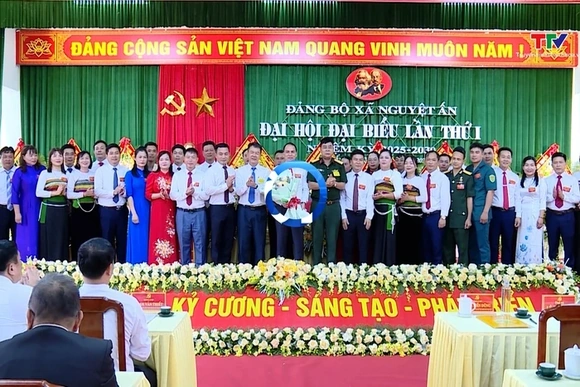 Đại hội đại biểu Đảng bộ xã Nguyệt Ấn lần thứ I, nhiệm kỳ 2025 - 2030