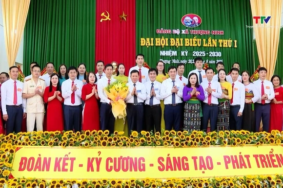 Đại hội đại biểu Đảng bộ xã Thượng Ninh lần thứ I, nhiệm kỳ 2025 - 2030