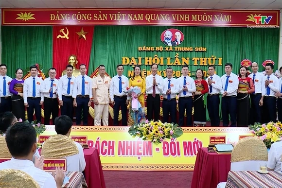 Đại hội Đại biểu Đảng bộ xã Trung Sơn lần thứ I, nhiệm kỳ 2025 – 2030