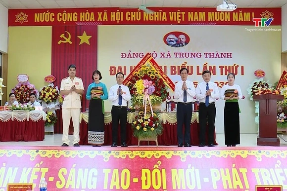 Đại hội Đảng bộ xã Trung Thành