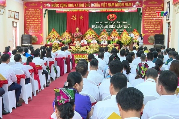 Đại hội đại biểu Đảng bộ xã Kiên Thọ Lần thứ I, nhiệm kỳ 2025 - 2030
