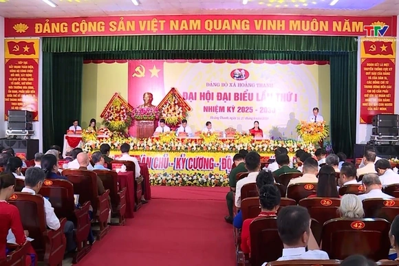 Đoàn kết xây dựng xã Hoằng Thanh phát triển nhanh và bền vững theo hướng đô thị