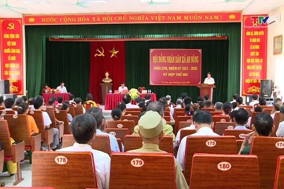 Kỳ họp thứ 2, Hội đồng Nhân dân xã An Nông khoá XVIII 
nhiệm kỳ 2021 - 2026