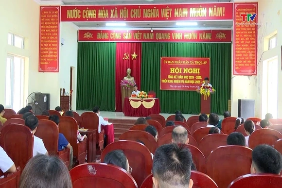 Xã Thọ Lập triển khai nhiệm vụ năm học 2025 - 2026