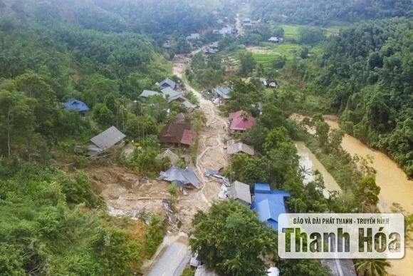 Công bố tình huống khẩn cấp về thiên tai trên địa bàn xã Yên Nhân và xã Bát Mọt
