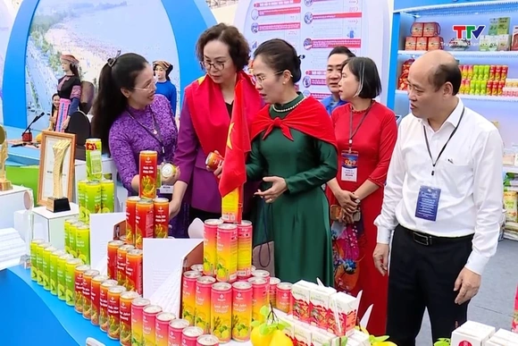 Ấn tượng không gian trưng bày "Thanh Hoá - Khát vọng thịnh vượng"
