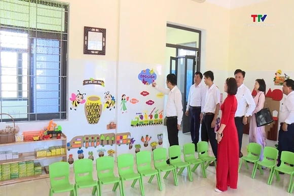 Khánh thành trường mầm non Hoằng Lộc