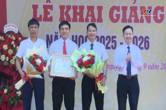 Gần 5.000 học sinh trên địa bàn xã Thọ Lập hân hoan bước vào năm học mới 2025 - 2026