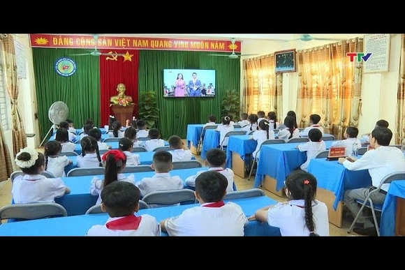 Trường Tiểu học Quảng Lưu khai giảng năm học mới