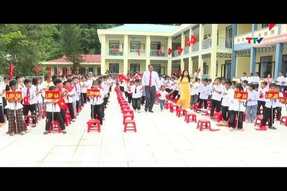 Các trường học trên địa bàn tỉnh Thanh Hóa khai giảng năm học mới