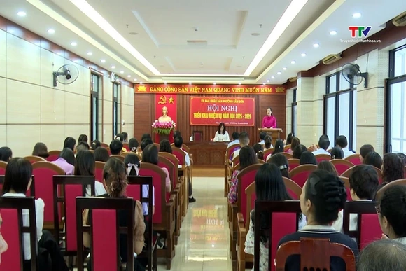 Phường Sầm Sơn triển khai kế hoạch năm học 2025 – 2026