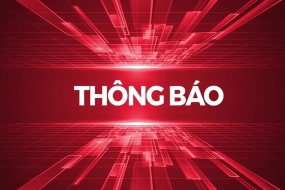 Thông báo thời gian, chương trình kỳ họp thứ 33, HĐND tỉnh khóa XVIII, nhiệm kỳ 2021-2026