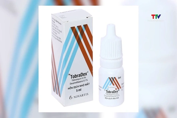 Không kinh doanh, sử dụng sản phẩm Tobrex 5ml, Maxitrol 5ml, TobraDex 5ml có dấu hiệu giả mạo