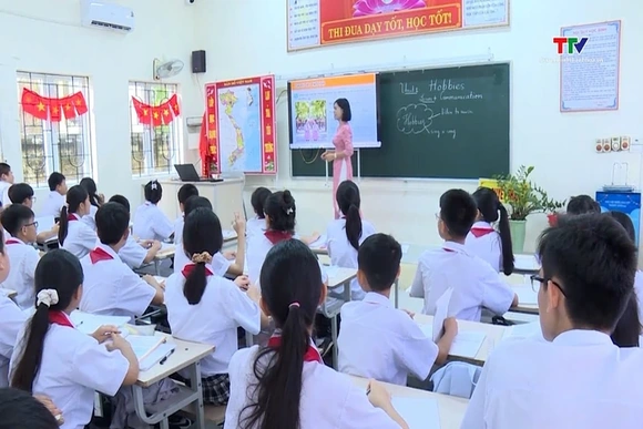 Trường THCS Nhữ Bá Sỹ thi đua dạy tốt - học tốt
