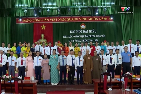 Đại hội Đại biểu Mặt trận Tổ quốc phường Đông Tiến nhiệm kỳ 2025 - 2030