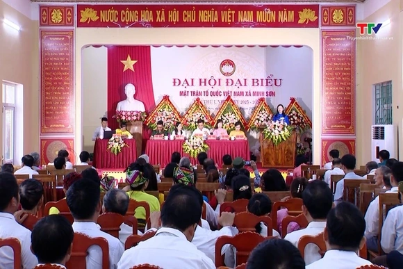 Đại hội đại biểu Mặt trận Tổ quốc xã Minh Sơn lần thứ I
nhiệm kỳ 2025 - 2030