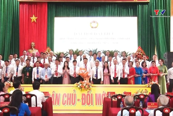 Đại hội đại biểu Mặt trận Tổ quốc phường Tĩnh Gia lần thứ I, nhiệm kỳ 2025 - 2030