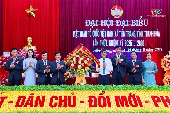 Đại hội Đại biểu Mặt trận Tổ quốc xã Tiên Trang lần thứ I nhiệm kỳ 2025 - 2030