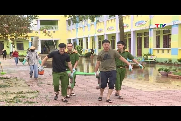 Các trường học khắc phục hậu quả của thiên tai