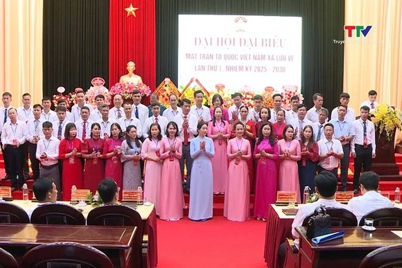 Đại hội đại biểu MTTQ Việt Nam xã Lưu Vệ lần thứ nhất