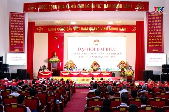 Đại hội mặt trận Tổ quốc xã Thọ Xuân