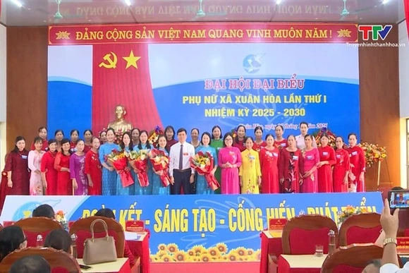 Đại hội đại biểu phụ nữ xã Xuân Hoà lần thứ nhất, nhiệm kỳ 2025 - 2030