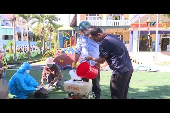 Ngăn chặn nguy cơ dịch bệnh sau mưa lũ