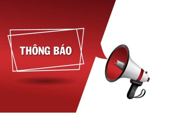 Thông báo lịch tiếp xúc cử tri