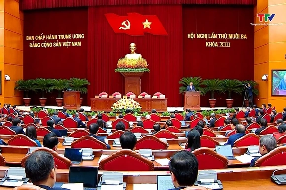 Bế mạc hội nghị lần thứ 13 Ban Chấp hành Trung ương Đảng khóa XIII