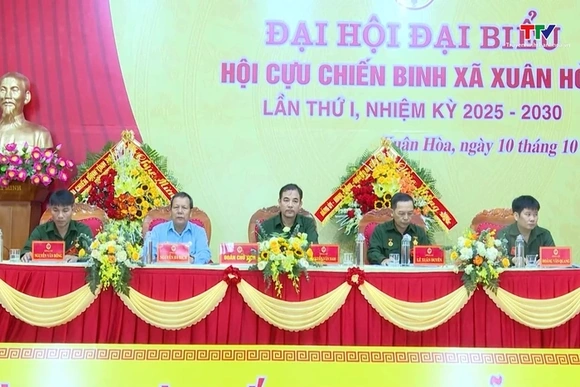 Đại hội đại biểu Hội cựu chiến binh xã Xuân Hòa lần thứ nhất