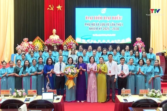 Đại hội đại biểu phụ nữ xã Lưu Vệ lần thứ I, nhiệm kỳ 2025 - 2030