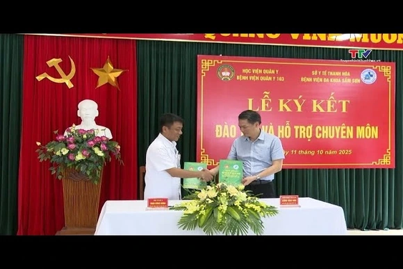 Ký kết đào tạo và hỗ trợ kỹ thuật y khoa