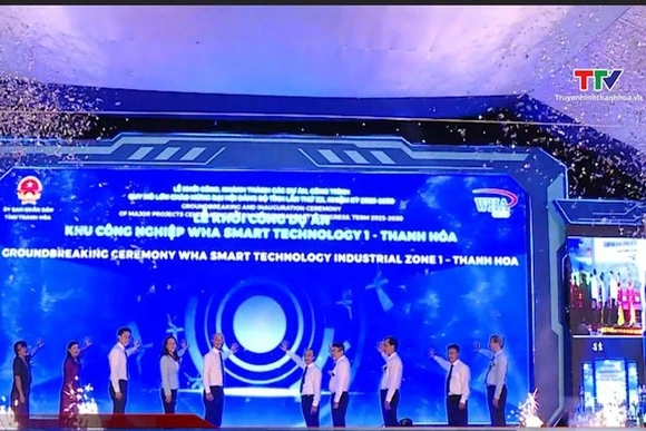 Khởi công dự án đầu tư xây dựng và kinh doanh hạ tầng khu công nghiệp WHA Smart Technology 1 Thanh H
