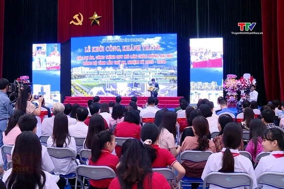 Khánh thành Cung văn hoá thiếu nhi phường Hạc Thành