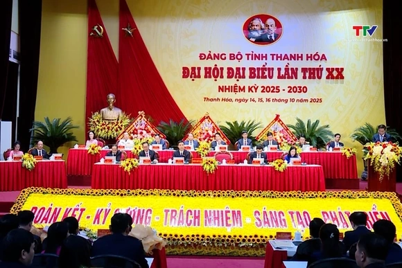 Bế mạc Đại hội đại biểu Đảng bộ tỉnh Thanh Hóa lần thứ XX