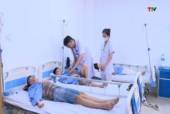 Ngành Y tế Thanh Hoá kiểm soát lây nhiễm bệnh tay chân miệng