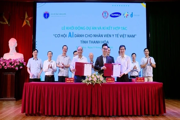 Triển khai Dự án Đào tạo ứng dụng AI cho nhân viên y tế tỉnh Thanh Hoá